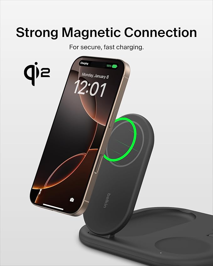 Belkin 3-in-1 MagSafe-Compatible iPhone Charger - Image 4