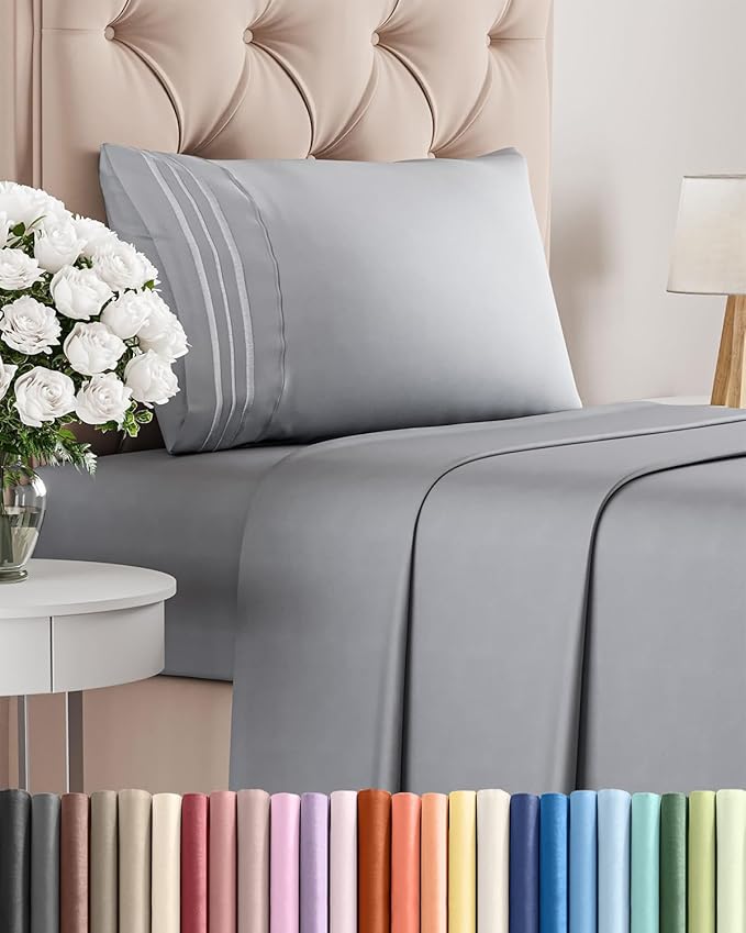 Twin XL Size 3 Piece Sheet Set by CGKUnlimited