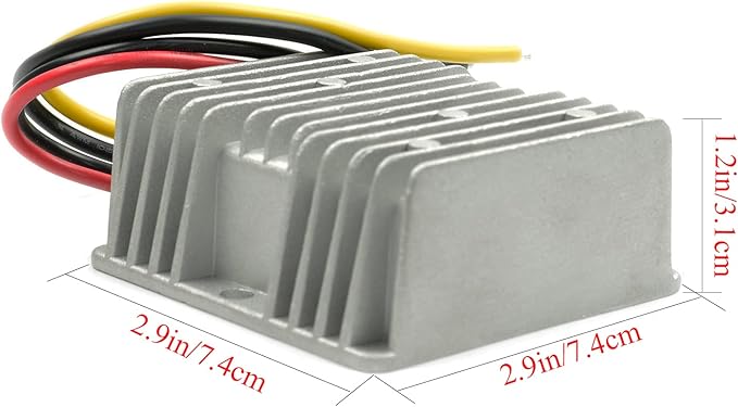 QJFCare Golf Cart DC/DC Converter Regulator 36V 48V Step Down to 12V 20A 240W - Image 5