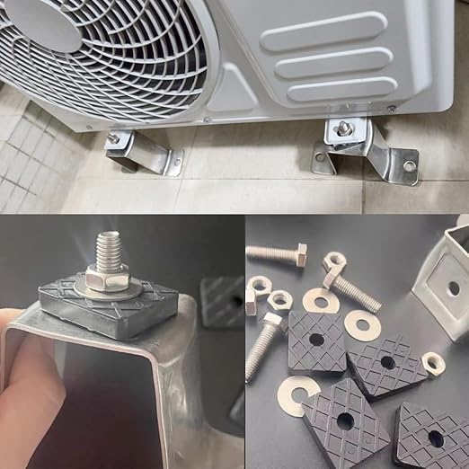 Anti Vibration Pad Air Conditioner Base, Noise Reduction and Shock Absorption - Image 4