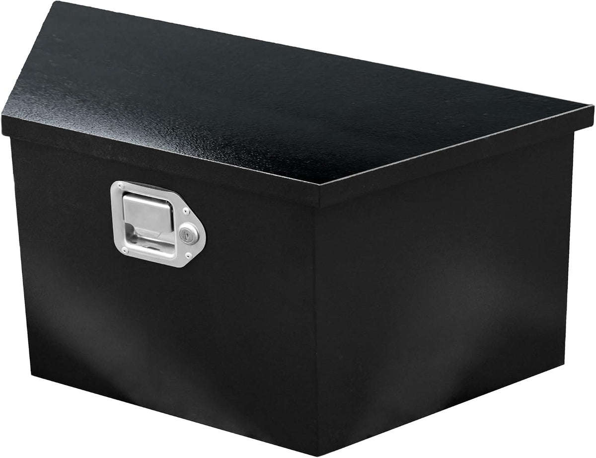26" trailer tongue truck tool box, heavy-duty steel, main product view
