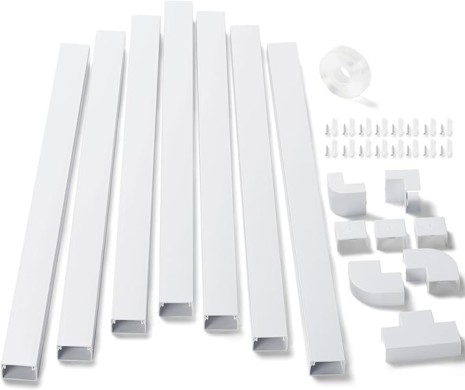 126in Cord Hider Kit, ZhiYo Wire Hiders by ZhiYo