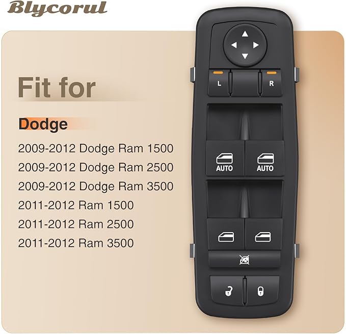 Blycorul Master Power Window Switch Driver Side Compatible - Image 3