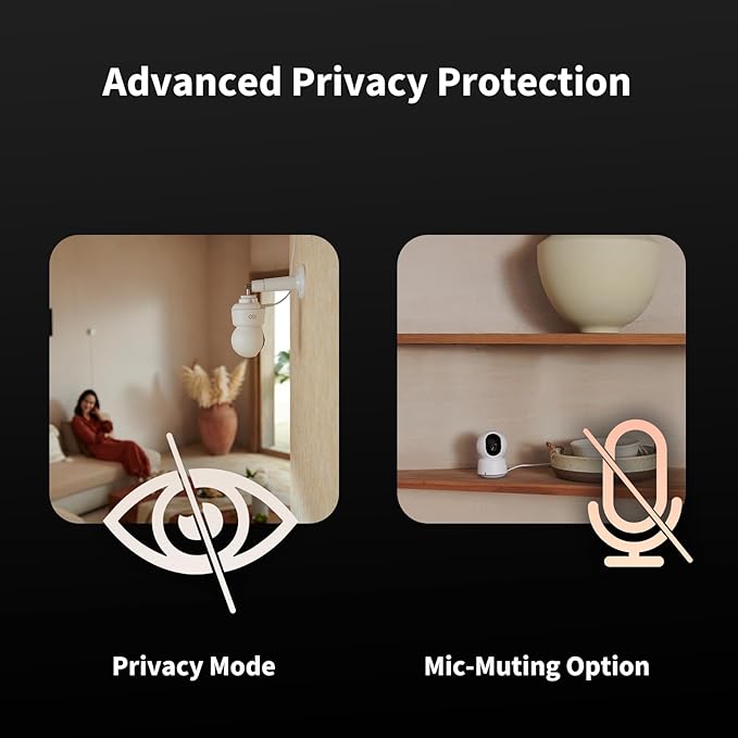 Aqara 2K Indoor Security Camera E1, Pan & Tilt, HomeKit Secure Video Indoor - Image 6