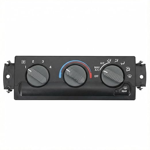 1623939-A A/C Control Switch Air Conditioning Climate Control Module, Front by Unknown
