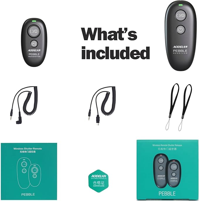 AODELAN Camera Remote Control | Wireless Shutter Release | - Image 8