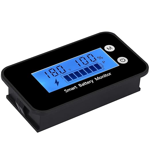 SUPNOVA Waterproof Battery Monitor12v 24v 36v 48v 60v 72v, Car Motorcycle Golf by SUPNOVABATTERYMONITOR