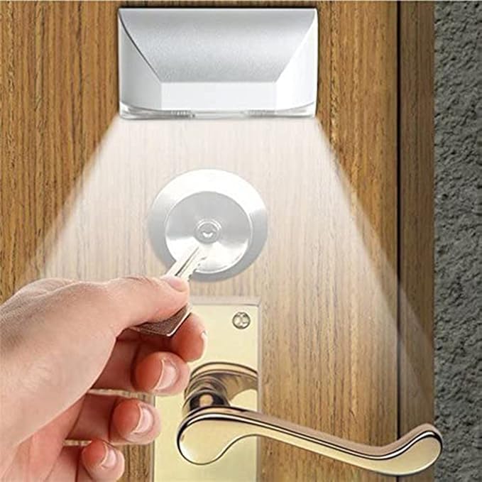 LENMO Keyhole Light Lamp Battery Operated PIR Infrared IR Wireless Auto Sensor by DEEIRAOTECHNOLOGY