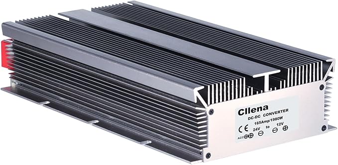Cllena 24V to 12V Step Down Converter Voltage Regulator 165A 1980W Waterproof - Image 2