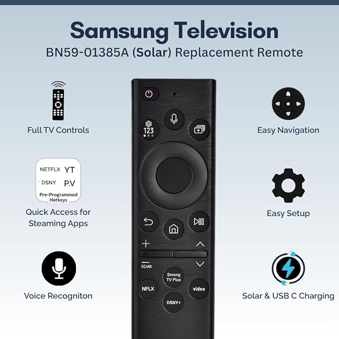 BN59-01385A Samsung TV Remote Control Replacement - Image 2