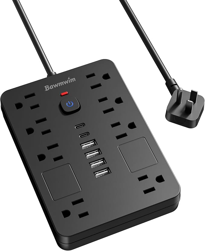 Bawmwim Surge Protector Power Strip by BawmwimDirect