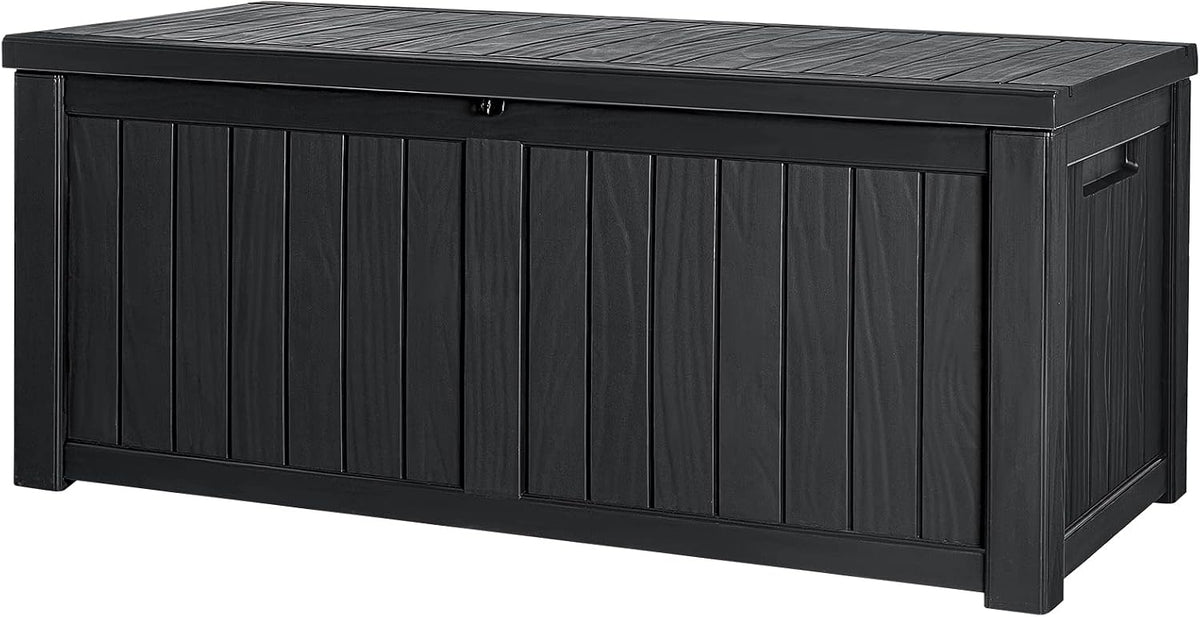 devoko 120 gallon resin deck box waterproof indoor, main product view