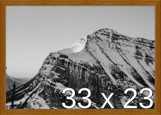 Frame It Easy 33 x 23 Hazel Wood Frame by FrameItEasy