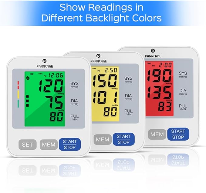 Panacare Blood Pressure Machine, Automatic Upper Arm Blood Pressure Monitor - Image 3