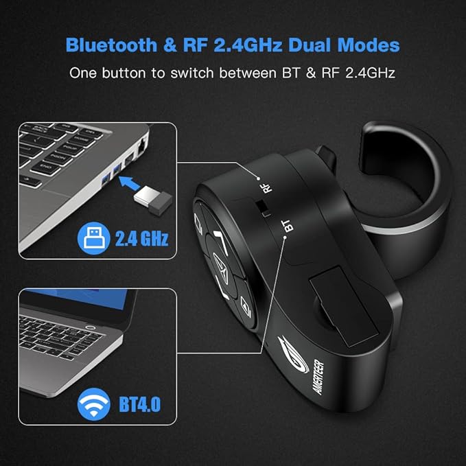 AMERTEER Bluetooth Wireless Presentation clicker - Image 2