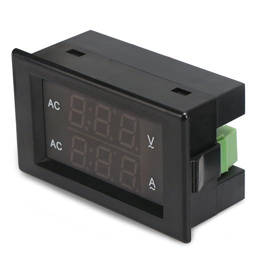 DROK Volt Amp Meter 2pcs, AC 500V 200A Digital Voltmeter Ammeter Panel - Image 6