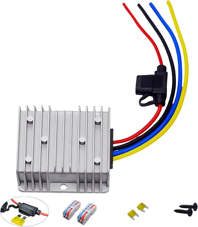 DC-DC 20A 240W Power Converters 48V 36V Step Down to 12V Converter Golf Cart by KUBOJSDLZ