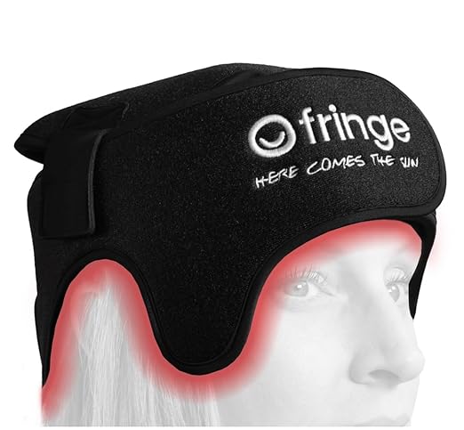 Fringe Red Light Therapy Wrap for Head & Hair, Both Red Light 660nm and by JoinFringe