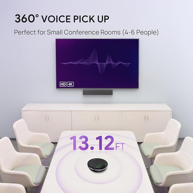 Yealink SP92 USB Speakerphone Bluetooth Conference Speakers and Microphone - Image 5