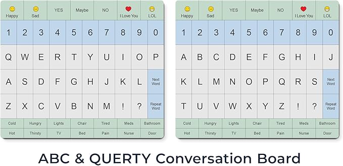 Communication Board For Adults- Non-Slip, Portable Letter Chart for Non-Verbal - Image 8
