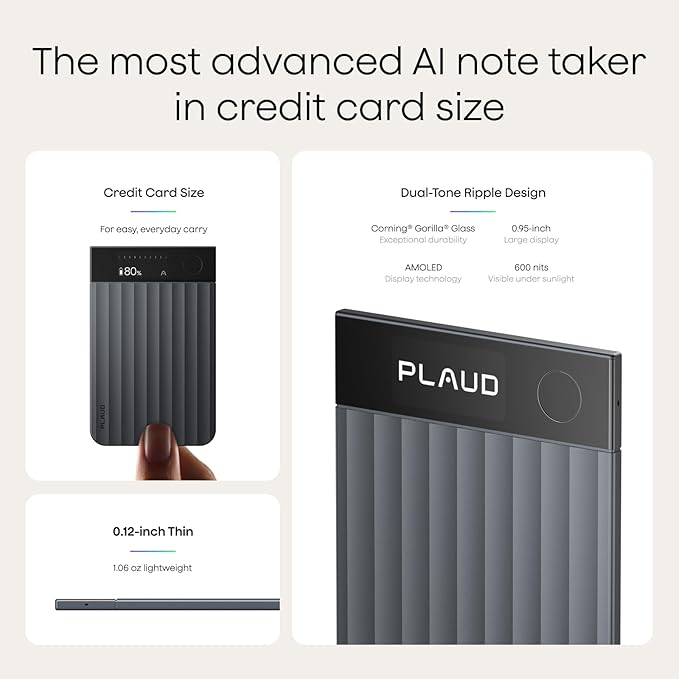 Plaud Note Pro AI Voice Recorder, Transcribe & Summarize - Image 8