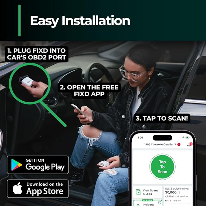 FIXD Bluetooth OBD2 Scanner for Car - Image 3