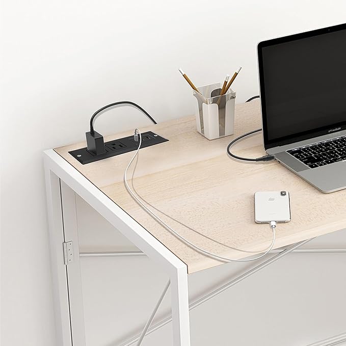 20W Recessed Power Strip USB C Fast Charge Desk Power Outlet Type C Flush - Image 7