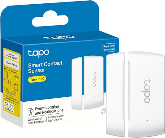 Tapo Door Sensor Mini, Requires Tapo Hub, Long Battery Life w/Sub-1G Low-Power by Tapo