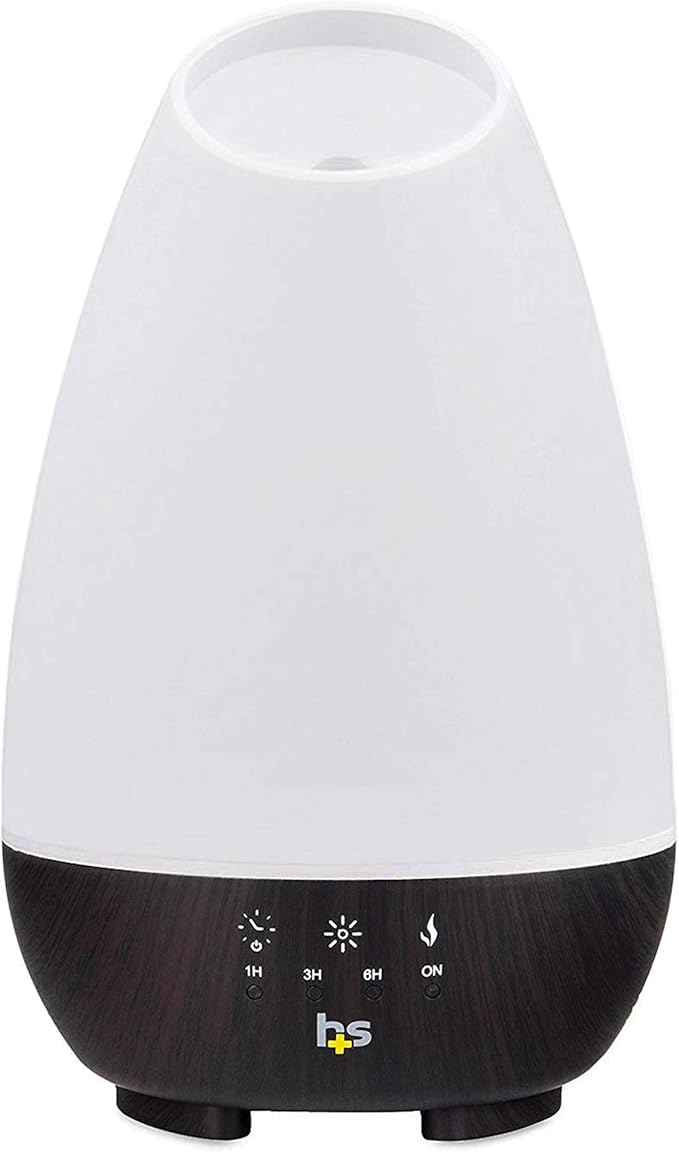 HealthSmart Essential Oil Diffuser, Large Room Coverage | Adjustable Timer | - Image 5