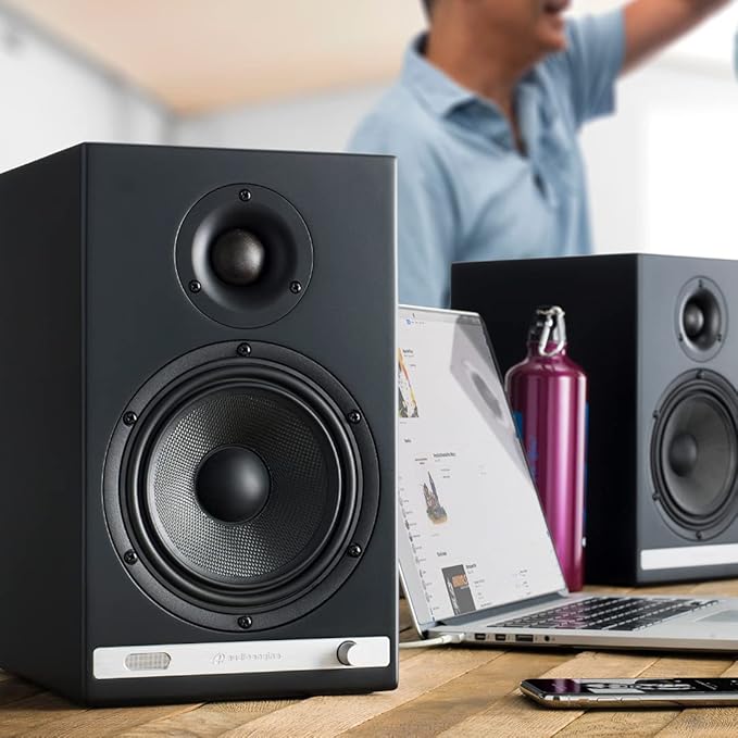 Audioengine HD6 Premium Powered Bookshelf Speakers | 150W Audiophile-Grade - Image 5