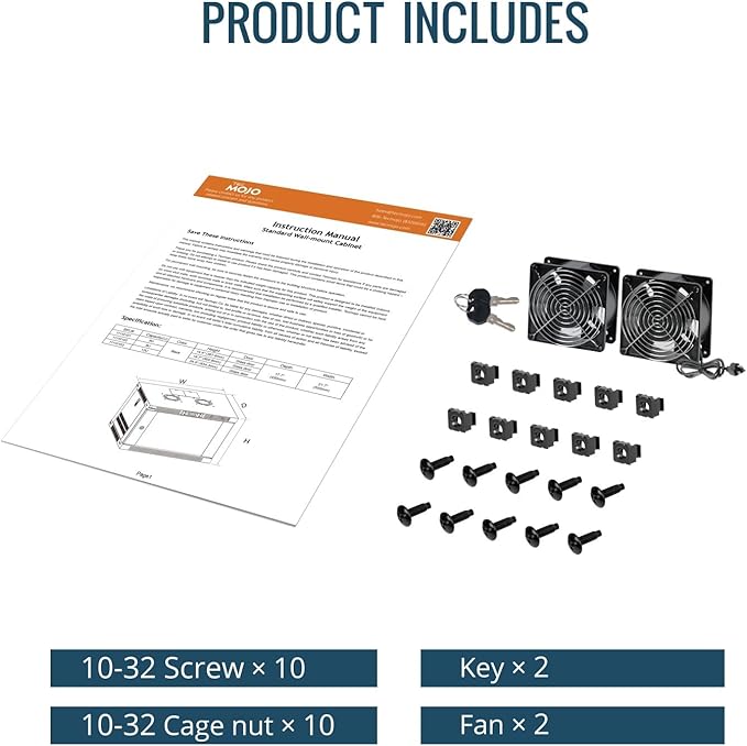 Tecmojo 12U Wall Mount Rack - Image 6