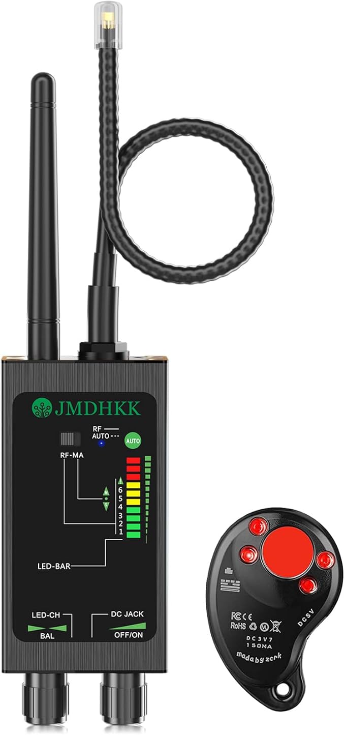 JMDHKK M8000 Hidden Camera Detector, Bug Detector, Camera Finder, Signal by JMDHKK