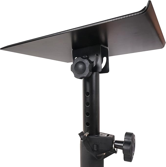 Sound Town 2-Pack Desktop Clamp-On Studio Monitor Speaker Stands - Image 2