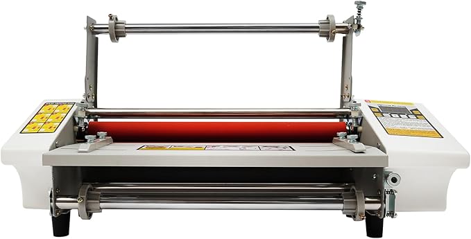 13 inch Laminator Machine Hot and Cold Roll Laminator 110V Digital Thermal - Image 5