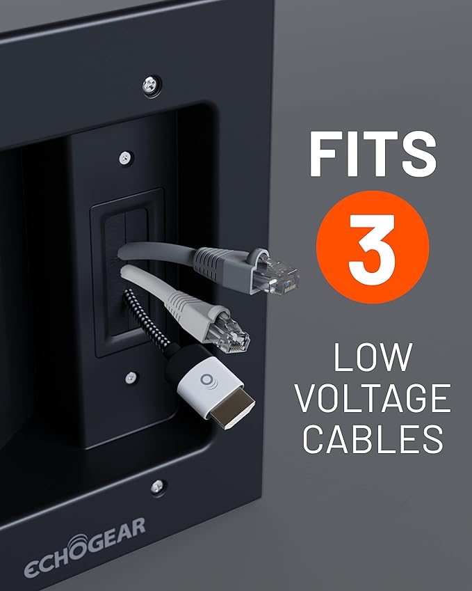 ECHOGEAR TV Cord Hider for Wall Mounted TV - Image 3