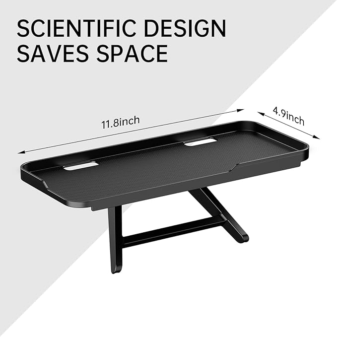 CABTE 2 Pcs TV Top Shelf- Adjustable Monitor Screen Shelf, TV Top Storage - Image 2