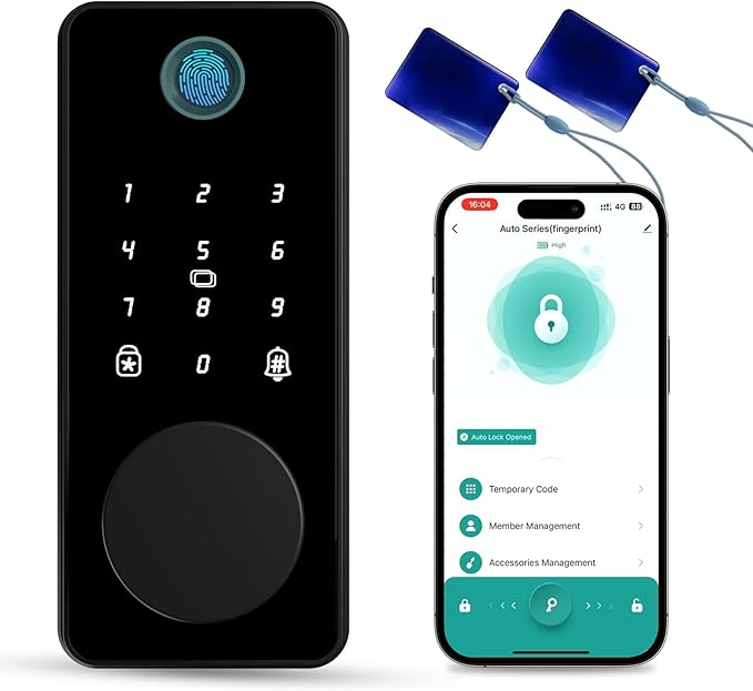 Keyless Entry Door Lock, Biquole Smart Lock - Image 4