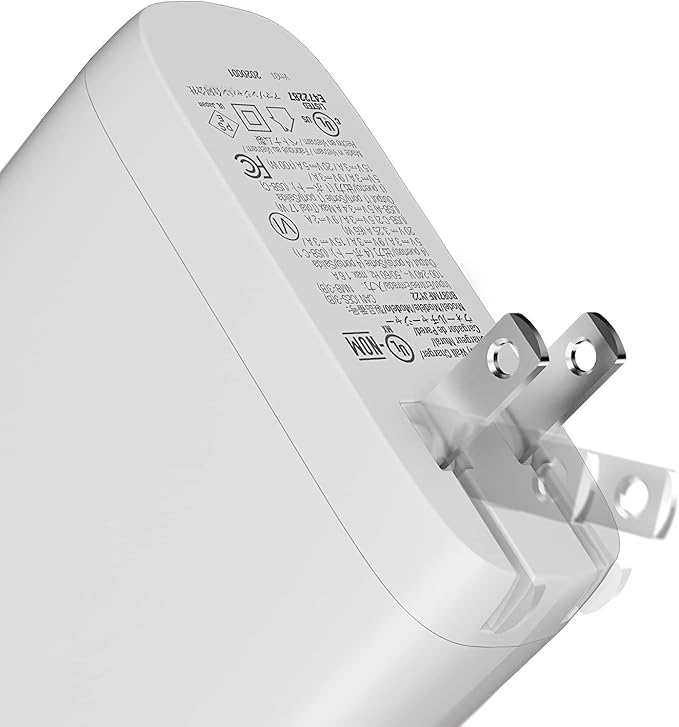 Amazon Basics 100W Four-Port GaN Wall Charger w/ 2 USB-C & 2 USB-A Ports w/PD - Image 3