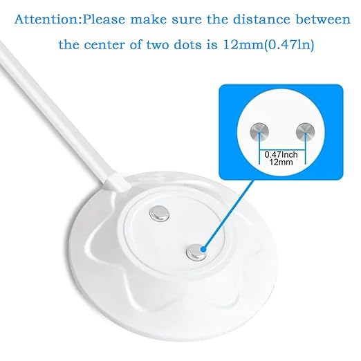 Magnetic Rose Charger, Standing Magnetic Charger USB Cable, Replacement Base - Image 5