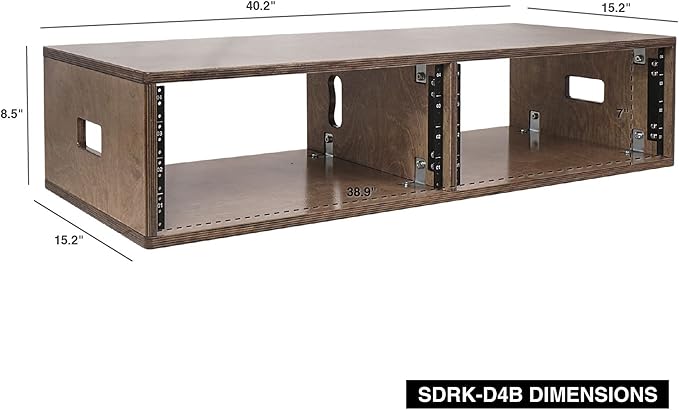 Sound Town DIY 2 x 4U Studio Rack - Image 5