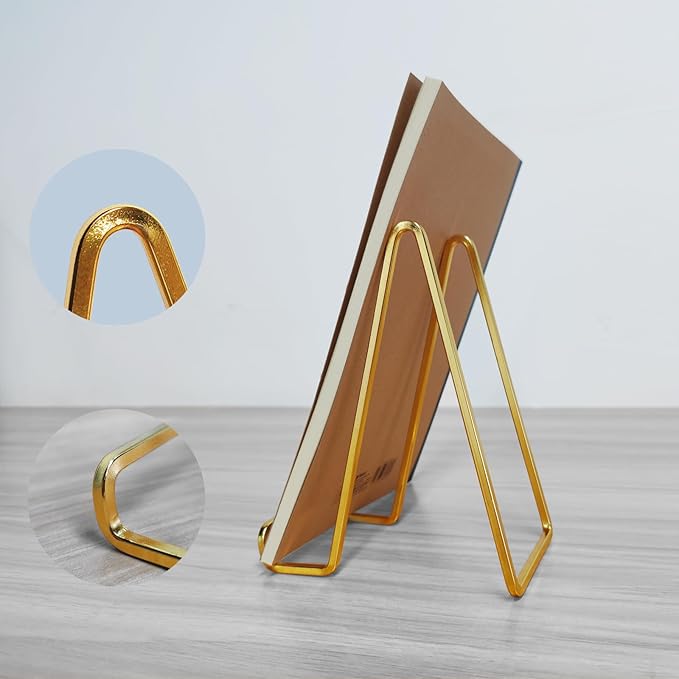3 Pack 6 inch Metal Plate Stands - Image 3