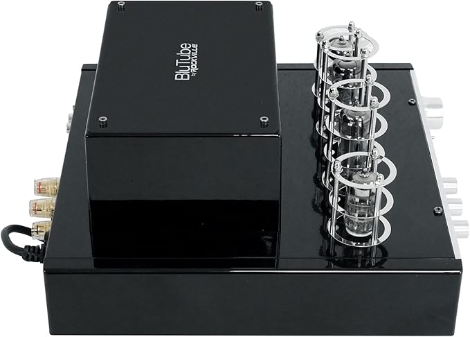 Rockville BluTube 70W Tube Amplifier Stereo Receiver, Compact Design, Warm Sound - Image 7