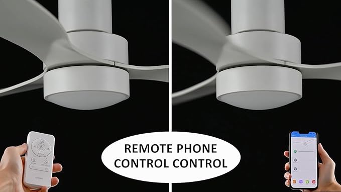 SMAAIR 52" Smart Flush Mount Ceiling Fans - Image 6