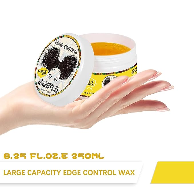 8.25 OZ Edge Control Wax for Women, Non-greasy Edge Smoother for Back Hair - Image 8