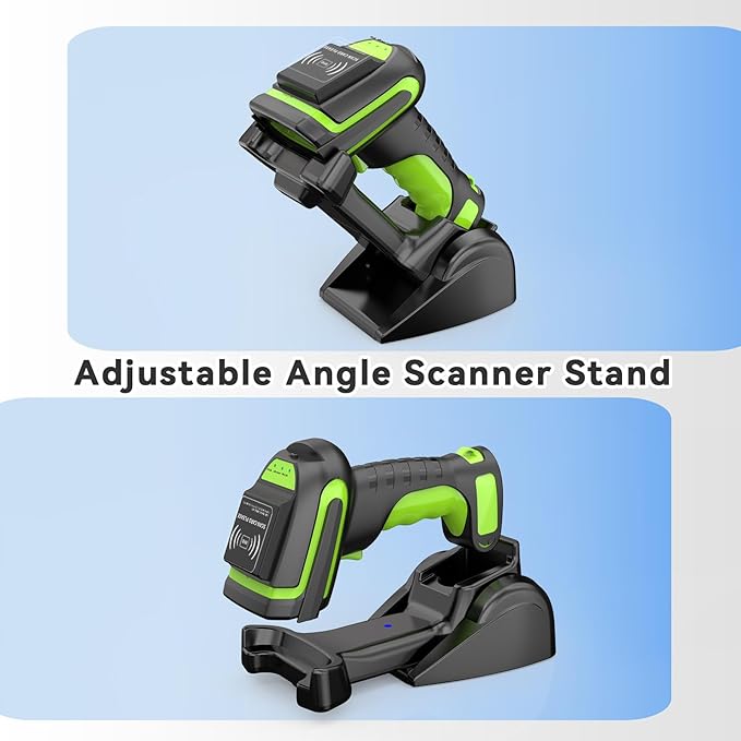 Alacrity Wireless Charging 1D 2D Barcode Scanner, UHF RFID Tags Reader - Image 7