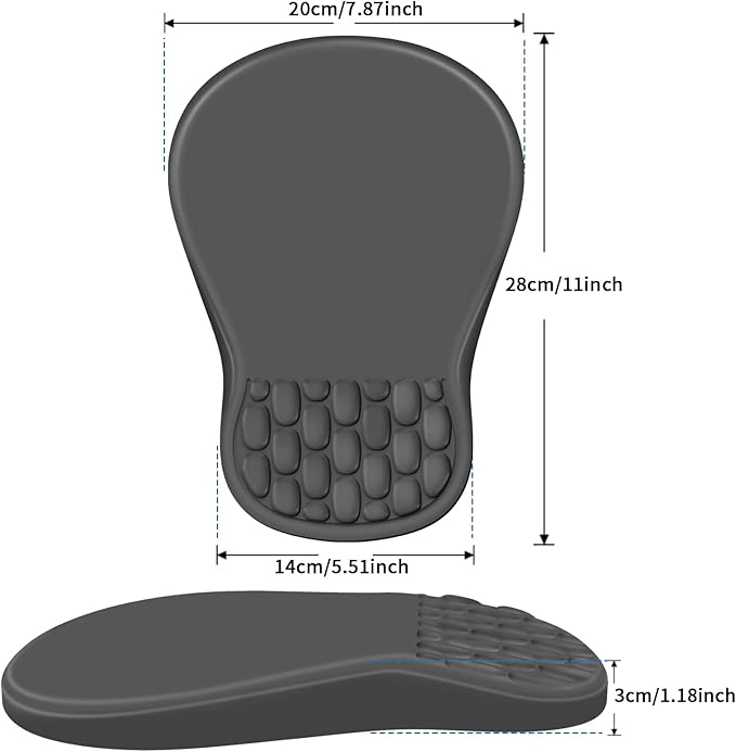 YIWEI Ergonomic Mouse Pad with Wrist Rest - Image 6