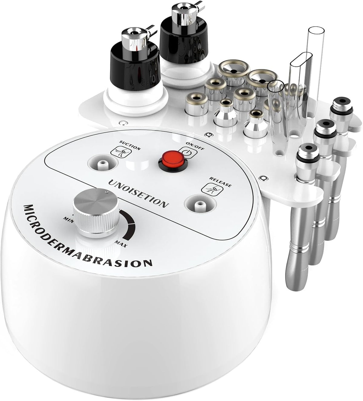 UNOISETION Diamond Microdermabrasion Machine Professional, 3 in 1 Dermabrasion