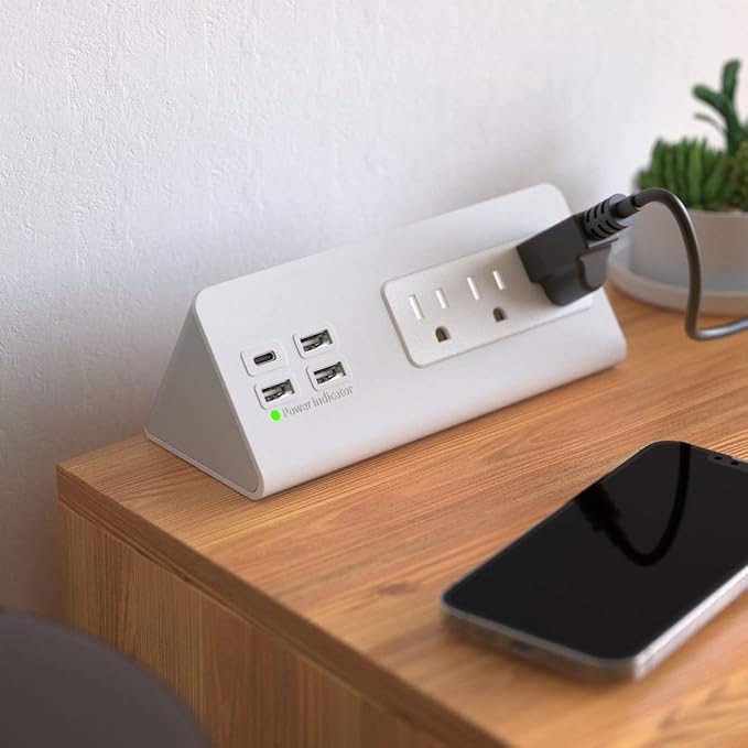 Nightstand Edge Mount Power Strip - Image 6