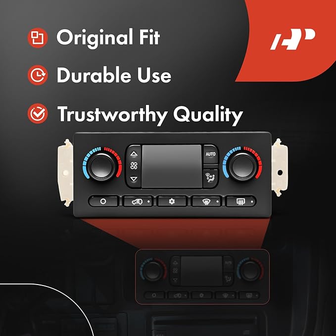 A-Premium Automatic Climate Control Module A/C & Heater Control Panel Compatible - Image 6
