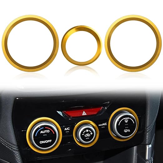 Auovo AC Climate Control Knob Outer Ring Covers Accessories by Auovo
